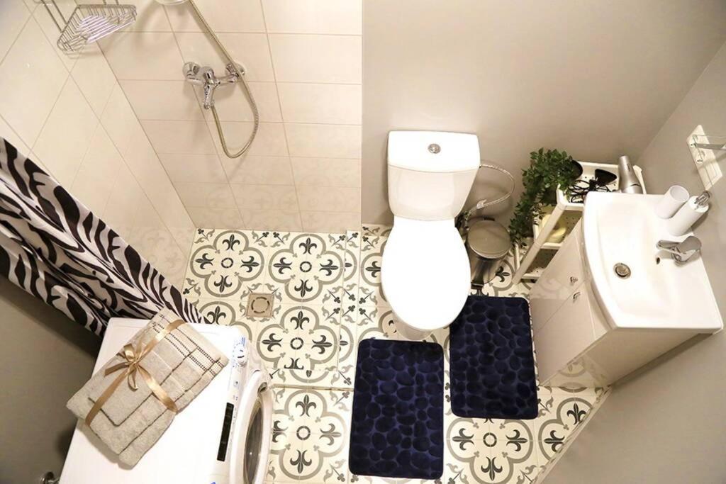 Bright Apartment,For 1-4,Near Old Town Vilnius Kültér fotó