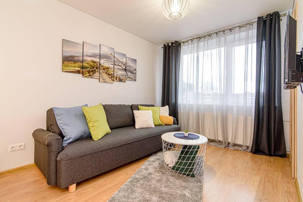 Bright Apartment,For 1-4,Near Old Town Vilnius Kültér fotó