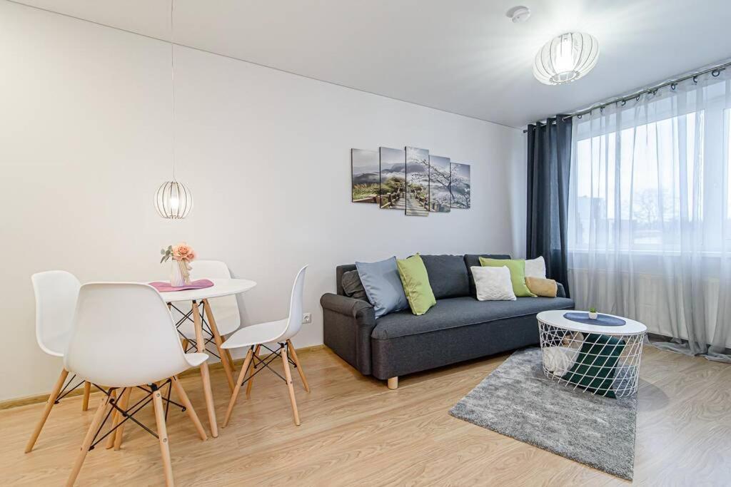 Bright Apartment,For 1-4,Near Old Town Vilnius Kültér fotó
